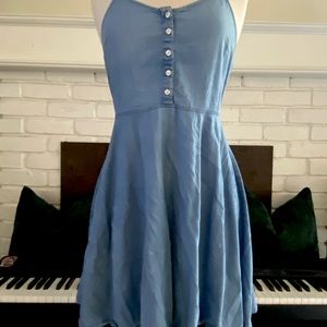 Denim Crossback Dress